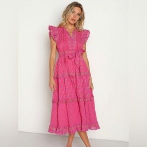 Cleobella Kenzie midi dress XS vguc